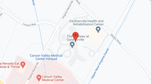 Map of the neighborhood around The Chateau at Gardnerville