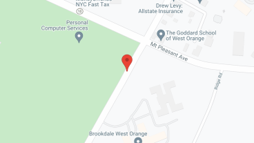Brookdale West Orange in google map