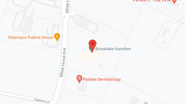 Brookdale Hamilton in google map