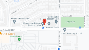 Albuquerque Uptown Assisted Living in google map