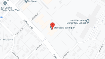 Brookdale Burlington Memory Care in google map