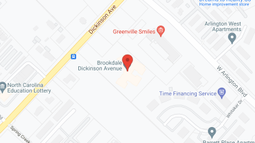 Brookdale Dickinson Avenue in google map
