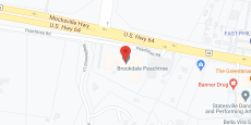 Brookdale Peachtree (AL) in google map