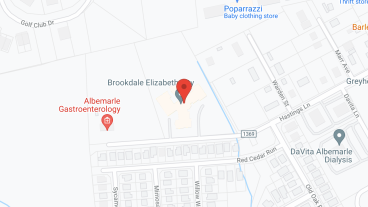 Brookdale Elizabeth City in google map