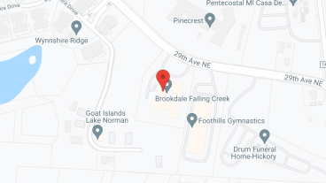 Brookdale Falling Creek in google map