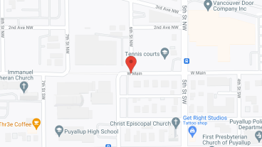 Bradley Park in Puyallup in google map