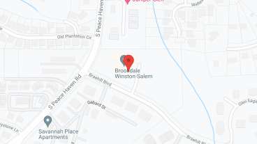 Brookdale Winston-Salem in google map