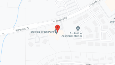 Brookdale High Point in google map