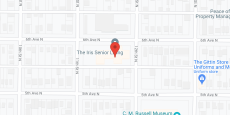 The Iris in google map