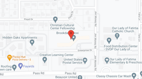 Map of the neighborhood around Brookdale Biloxi