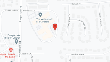 Watermark at St. Peters in google map
