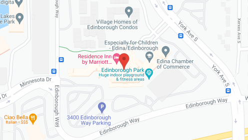 Map of the neighborhood around Brookdale Edina