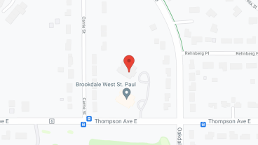 Brookdale West St. Paul Memory Care in google map