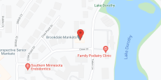 Brookdale Mankato in google map