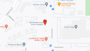Brookdale Inver Grove Heights in google map
