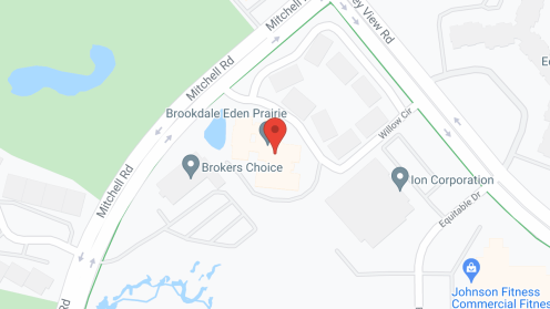 Map of the neighborhood around Brookdale Eden Prairie