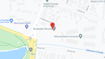 Brookdale Winona in google map