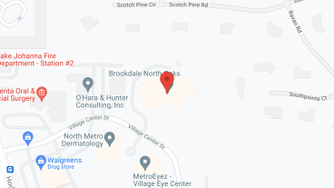Brookdale North Oaks in google map