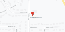 Brookdale Midland in google map