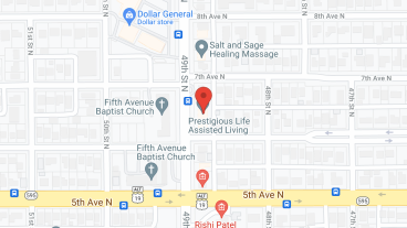 Prestigious Life Assisted Living in google map
