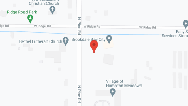 Brookdale Bay City in google map