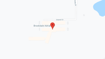Brookdale Adrian in google map