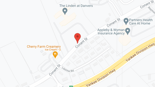 Map of the neighborhood around Charter Senior Living of Danvers
