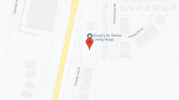 Good Life Senior Living Hugo in google map
