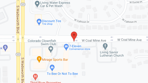 Map of the neighborhood around Balfour at Littleton