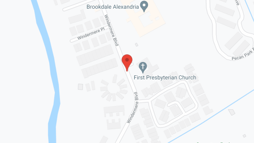 Map of the neighborhood around Brookdale Alexandria
