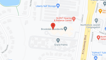Brookdale Mandeville in google map