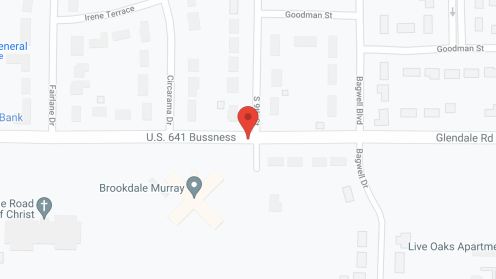 Map of the neighborhood around Brookdale Murray