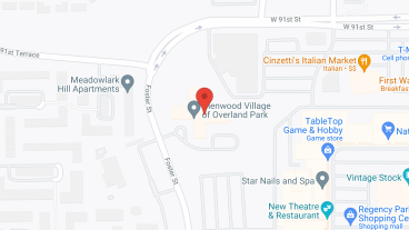 Glenwood Village of Overland Park in google map
