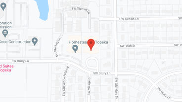 Brookdale Topeka in google map