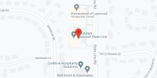 Brookdale Leawood State Line in google map