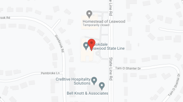 Brookdale Leawood State Line in google map