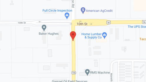Map of the neighborhood around Brookdale Great Bend