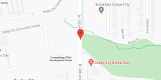 Brookdale Dodge City in google map