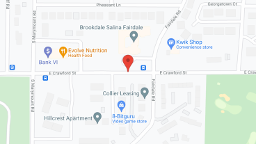Brookdale Salina Fairdale in google map