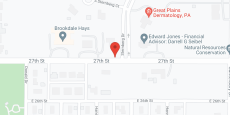 Brookdale Hays in google map
