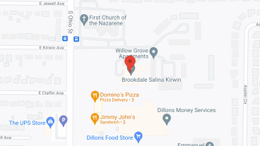 Brookdale Salina Kirwin in google map