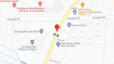 Brookdale South Bend in google map