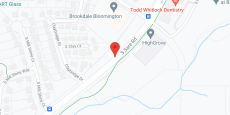 Brookdale Bloomington in google map