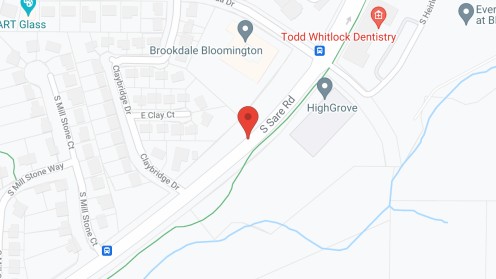 Map of the neighborhood around Brookdale Bloomington