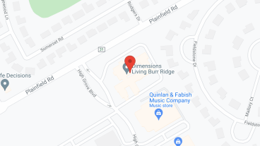 Eden Vista Burr Ridge in google map