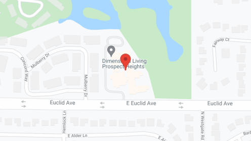 Map of the neighborhood around Eden Vista Prospect Heights