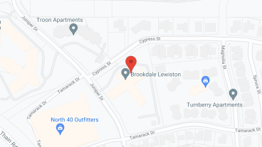 Brookdale Lewiston in google map