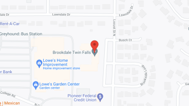 Brookdale Twin Falls in google map