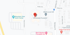 Brookdale Pocatello in google map