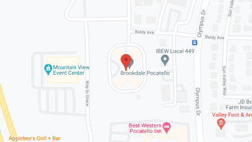 Brookdale Pocatello in google map